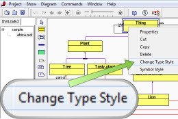 Change Element Type Style