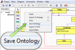 Export an Ontology to an .owl file