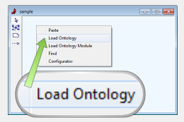 Visualize from the project diagram's context menu